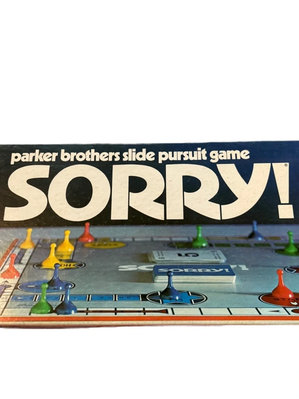 Vintage 1972 SORRY Board Game Parker Brothers Classic COMPLETE SET